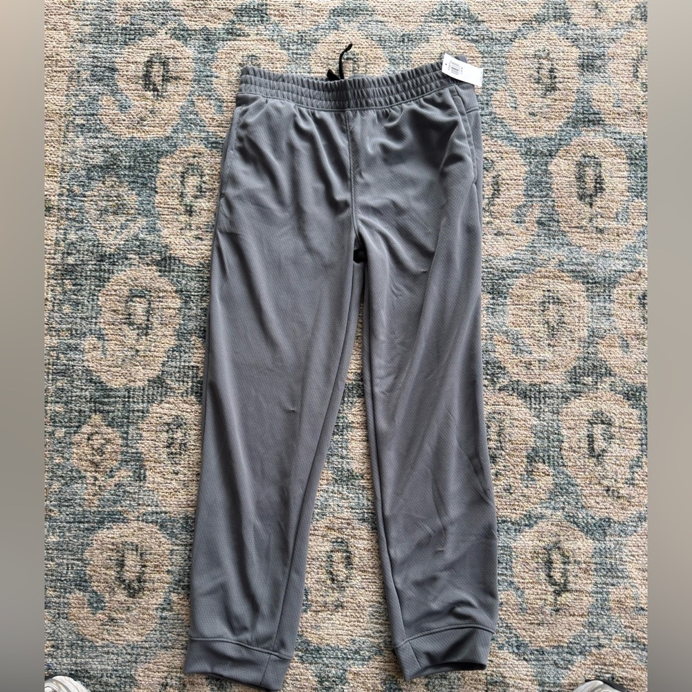 NWT Old Navy Boys Gray Go-Dry Jogger Pants